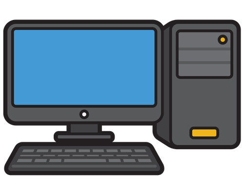 Computer im Firmennetzwerk